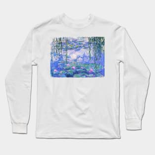 Claude Monet Water Lilies Long Sleeve T-Shirt